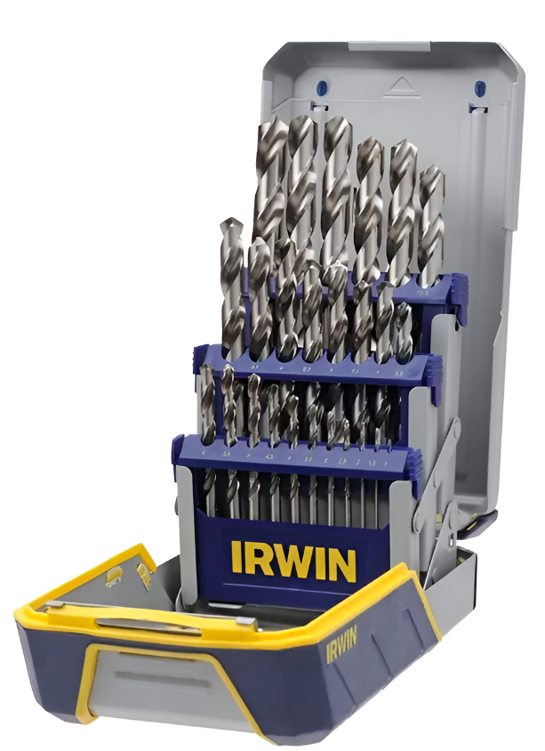 JUEGO BROCAS HSS 1mm-13mm 25 PZAS IRWIN 1865315