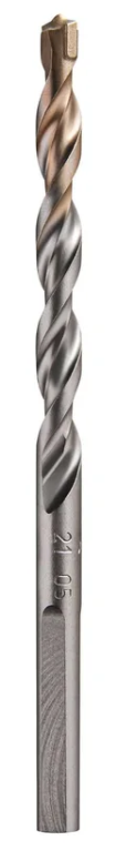 Broca muro industrial 1/4" x 4" Rock Carbide Dewalt DW5224