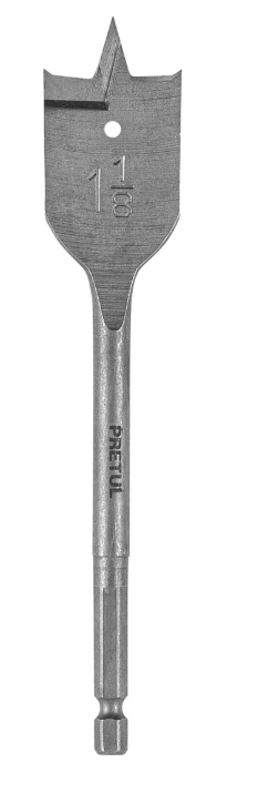 Broca espada para madera 1 1/8" Pretul 28105 BPP-1-1/8