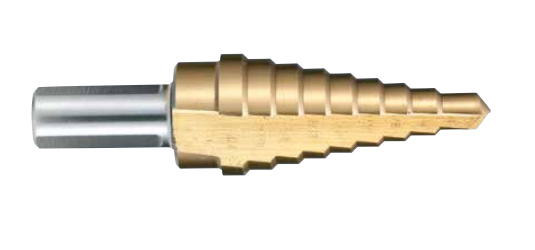 Broca escalonada recubrimiento de titanio 1/4" - 3/4" Makita B-31049