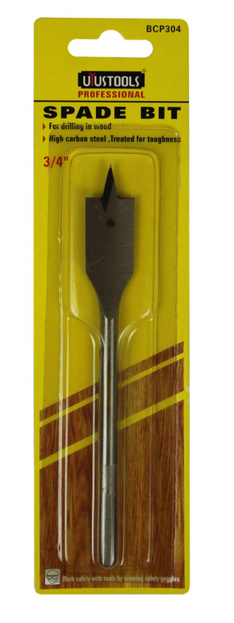 [50BCP304] Broca espada para madera 3/4" Uyustools BCP304