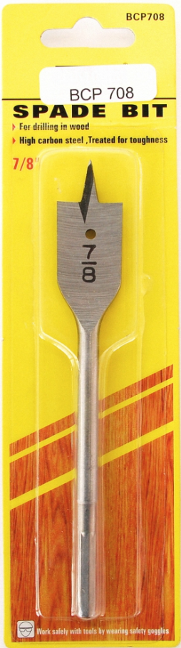 Broca espada para madera 7/8" Uyustools BCP708