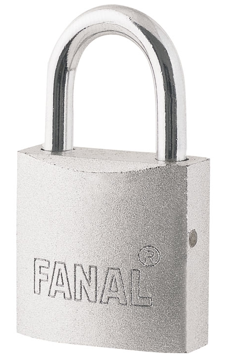 [36FN63S] Candado de hierro plata 63 mm con 3 llaves Fanal FH63-S