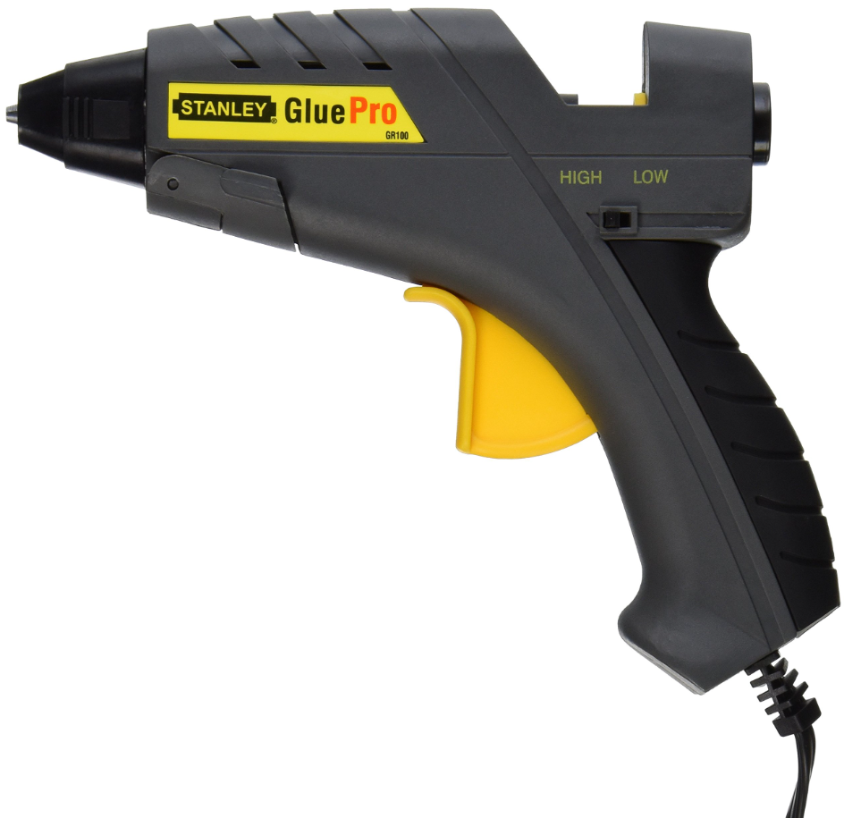 [33GR100] Pistola de silicona para trabajo pesado con accesorios Stanley GR100