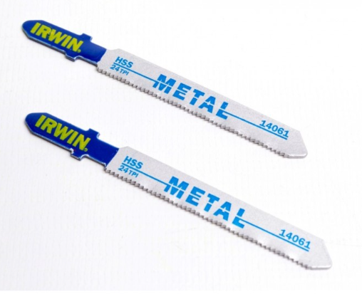 Cuchilla caladora HSS tipo T 24 DPP x 2 unidades Irwin 14061