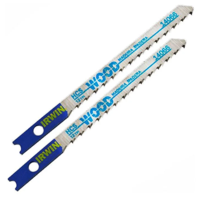 Cuchilla caladora HCS tipo U 6 DPP x 2 unidades Irwin 14066