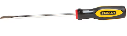 DESTORNILLADOR PALA 1/4" X 6" BASICO STANLEY 60-006