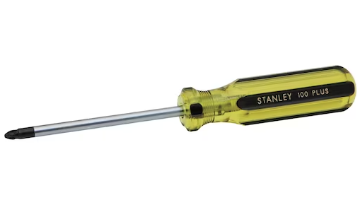 DESTORNILLADOR ESTRIA #2 (1/4) X 4" 100 PLUS STANLEY 64-102