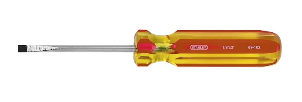 DESTORNILLADOR PALA 1/8" X 2" GABINETE PRO STANLEY 69-102
