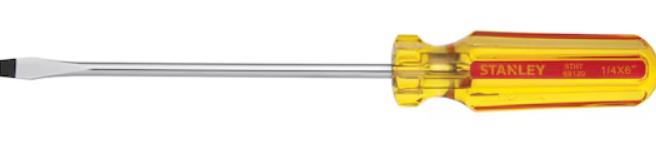 Destornillador pala 1/4" x 6" Pro Stanley 69-120