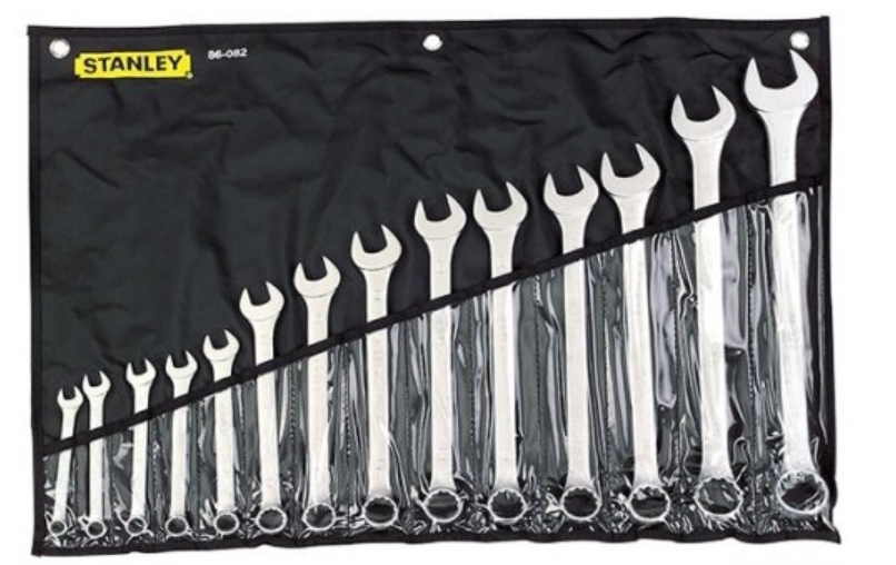 JUEGO LLAVE MIXTA 10mm-32mm 14 PZAS. STANLEY 86-082