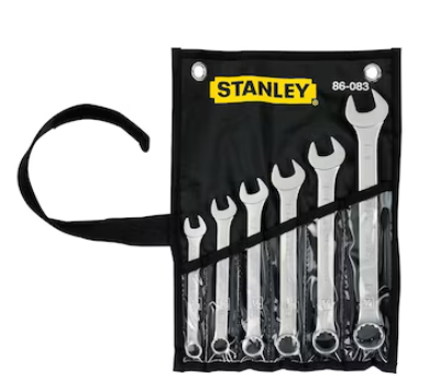JUEGO LLAVE MIXTA PROFESIONAL 3/8"-3/4" 6 PZAS STANLEY 86-083