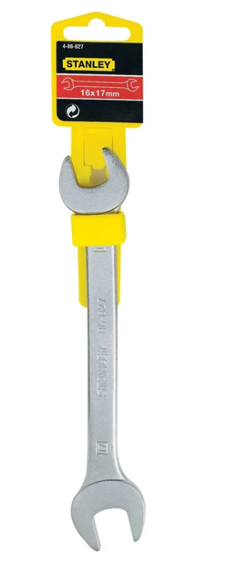 LLAVE BOCA FIJA 16mm X 17mm STANLEY 86-827