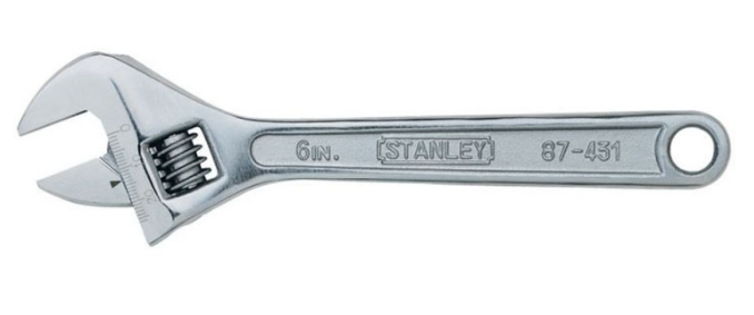 LLAVE EXPANSION AJUSTABLE 6" STANLEY 87-431