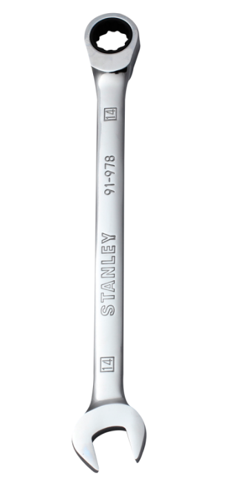 LLAVE MIXTA RATCHET 14mm STANLEY 91-978/SATA