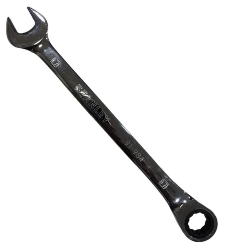 LLAVE MIXTA RATCHET 17mm STANLEY 91-984