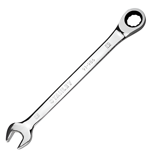 LLAVE MIXTA RATCHET 19mm STANLEY 91-986