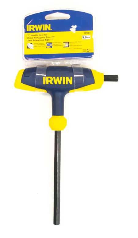 Llave Allen en T 8mm x 6" Irwin 10913