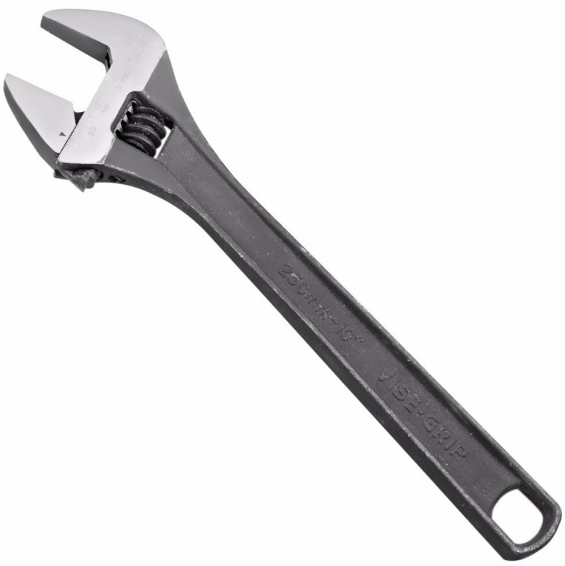 Llave expansión ajustable 10" Irwin 1864063/Clemson