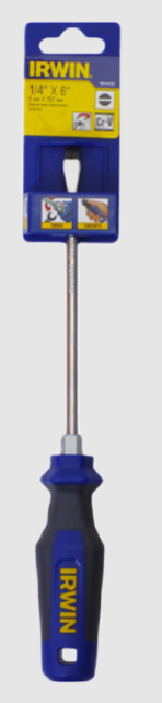 DESTORNILLADOR PALA 1/4" X 6" CONFORT IRWIN 1864435