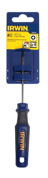 DESTORNILLADOR ESTRIA #0 (1/8") X 3" CONFORT IRWIN 1864461