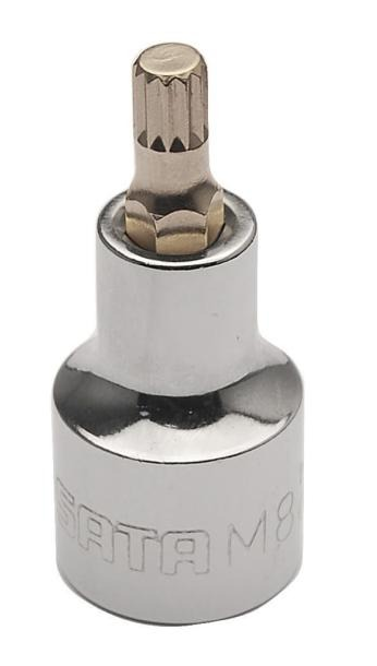 COPA CTE 1/2 PUNTA MULTIDENTADA SPLINE M10 SATA 24804