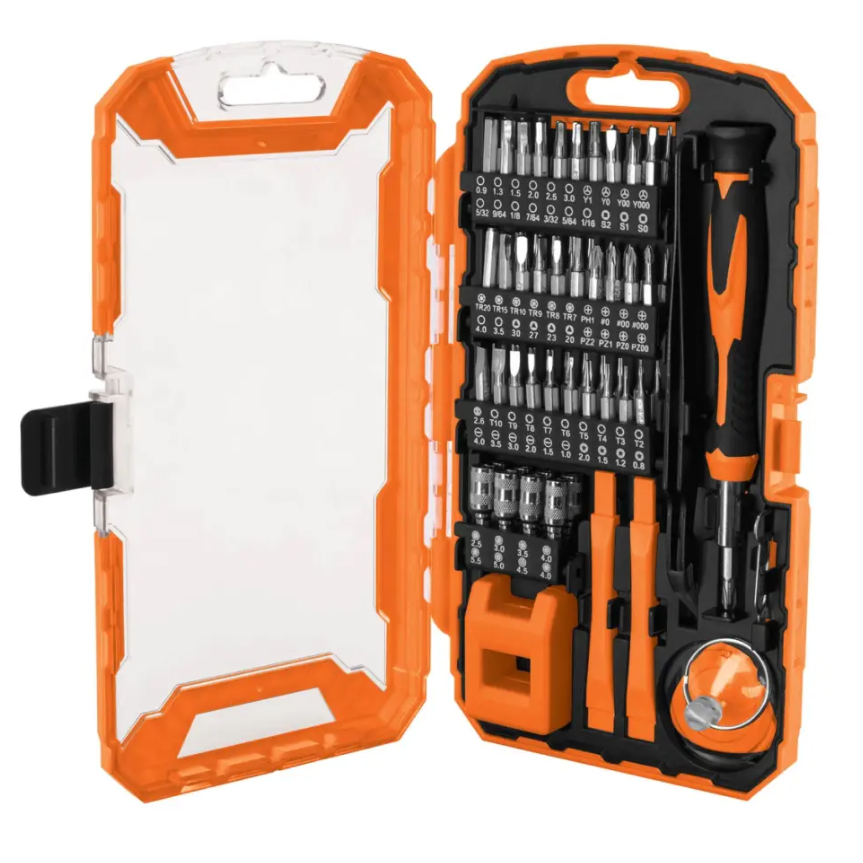 JUEGO DESTORNILLADORES ELECTRONICA 77 PZAS. TRUPER 100373 JGO-TEL-77