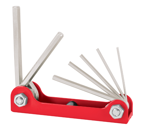 JUEGO LLAVE ALLEN TIPO NAVAJA 1/16"-7/32" 7 PZAS. TRUPER 15560 ALL7P