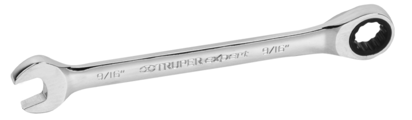 [4815739] Llave mixta con matraca 9/16" Truper 15739 LL-2018X