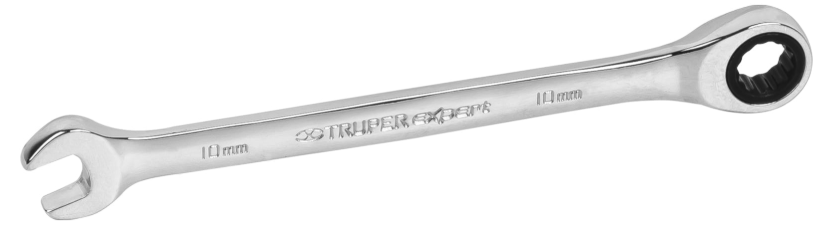 LLAVE MIXTA RATCHET 10mm TRUPER 15743 LL-2010MX