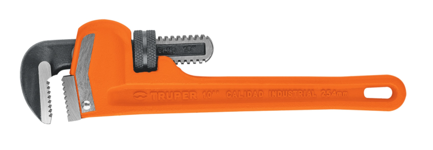 Llave de tubo pesada 10" Truper 15836 STI-10