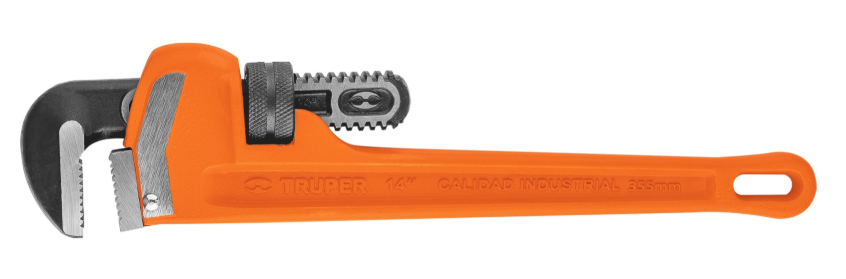 Llave de tubo pesada 14" Truper 15838 STI-14