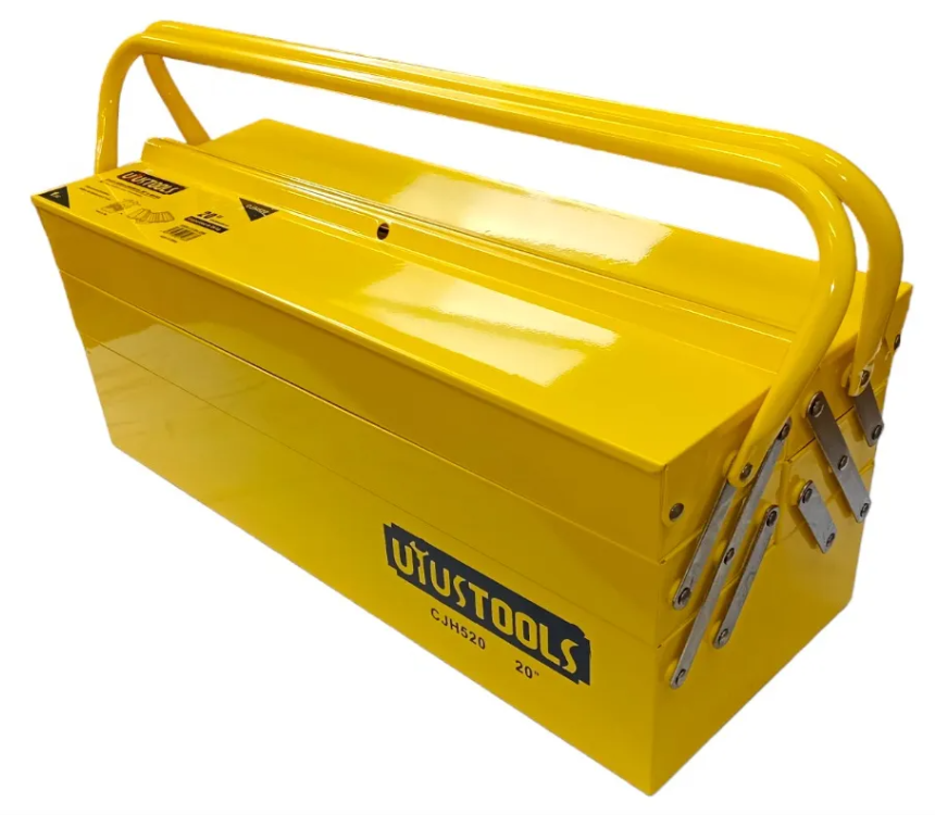 CAJA HERRAMIENTAS METALICA 20" PLEGABLE UYUSTOOLS CJH520