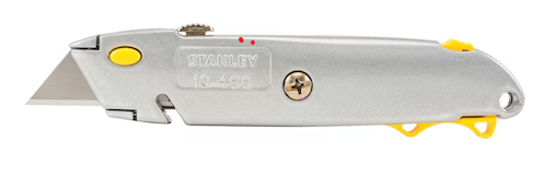 [3310499] Bisturí retráctil trabajo pesado Quick Change Stanley 10-499