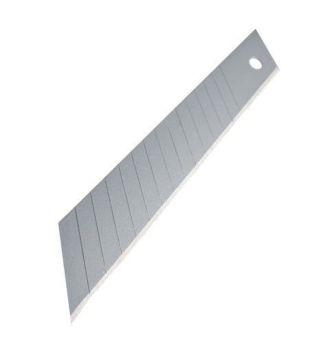 Cuchilla para bisturí 18mm estándar paquete x 10 piezas Stanley STHT11147-840Q
