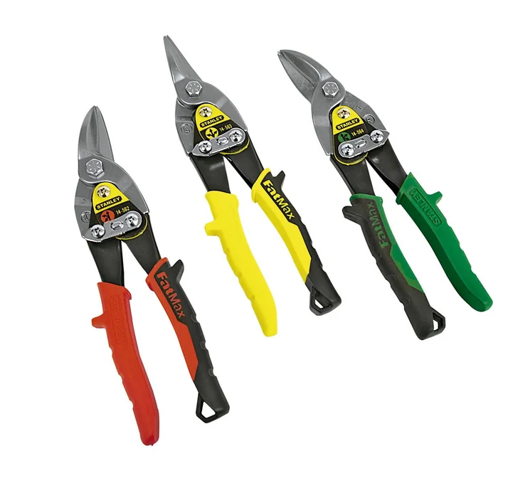 TIJERA AVIACION FATMAX JUEGO 3 PZAS REC/ DER/ IZQ STANLEY 14-559L