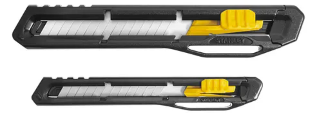 JUEGO BISTURIES 9mm Y 18mm 2 PZAS STANLEY STHT81433-840