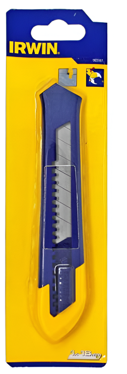 BISTURI TRABAJO LIVIANO SNAP-OFF 18mm IRWIN 1903187/10506547