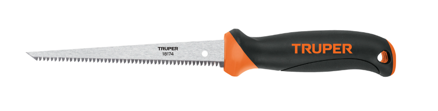 SERRUCHO PANEL YESO/MADERA 6" MANGO PLASTICO TRUPER STP-6X