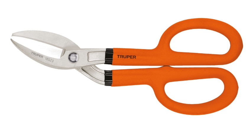 [4818523] TIJERA HOJALATERA CURVA PARA LAMINA  10" TRUPER 10523 TH-10C