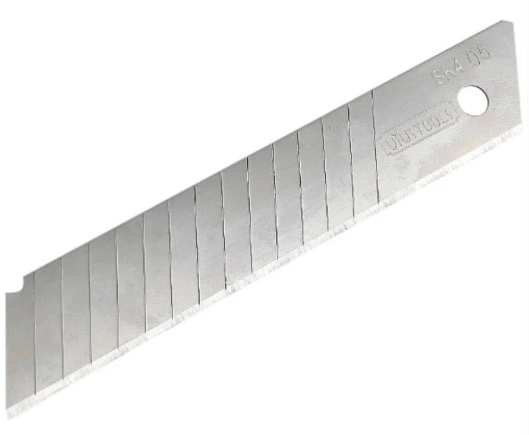 Cuchilla para bisturí 18 mm estándar x 10 piezas Uyustools CQA18U