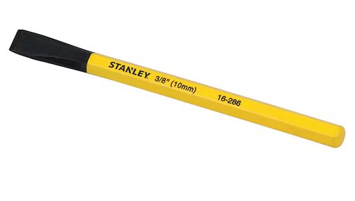 Cincel cortafrío 3/8" x 5" Stanley 16-286
