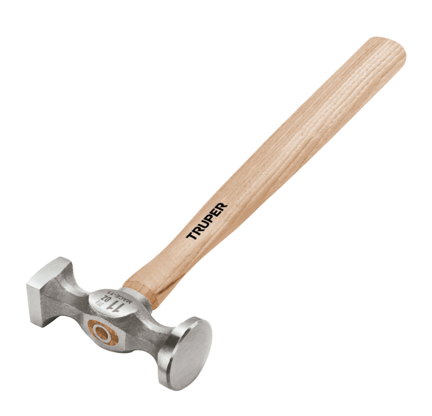[4816864] Martillo latonero 11 oz (311 g) mango de madera 12" Truper 16864 MACE-11