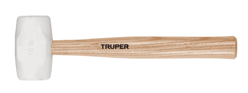 Martillo de goma 16 oz (453 g) Truper 16931 MH-16