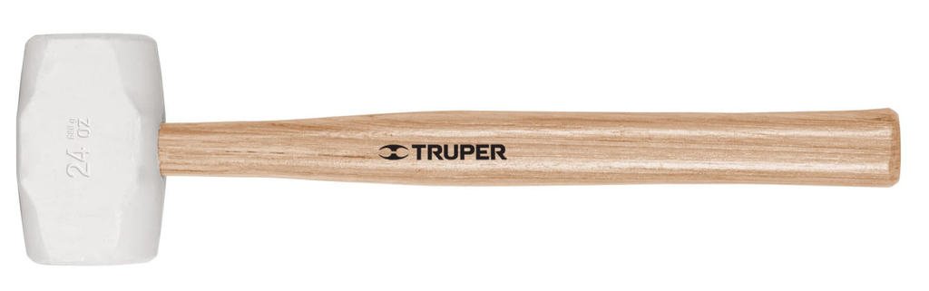 [4816932] Martillo de goma 24 oz (680 g) Truper 16932 MH-24
