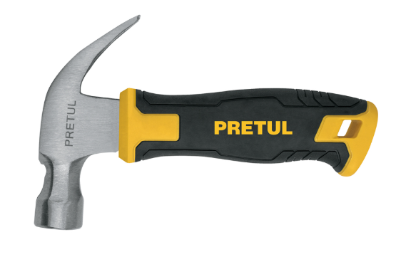 Martillo mini uña 10 oz mango corto Pretul 22291 MO-10E
