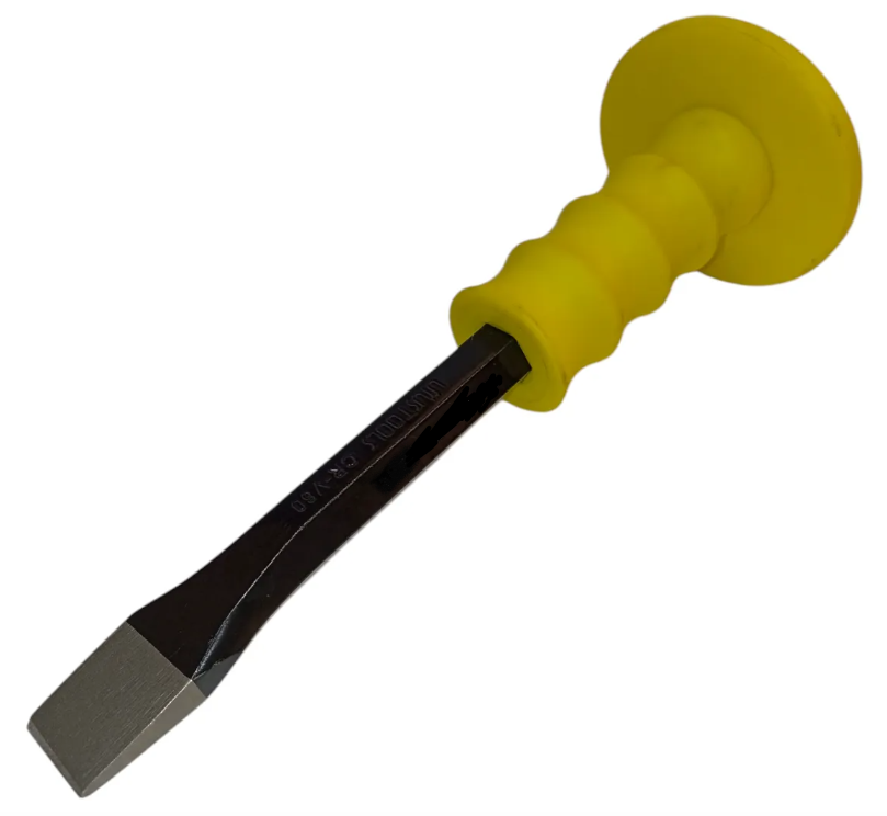[50CN10VF] Cincel punta plana con protección 10" x 16 x 22 mm Uyustools CN10VF