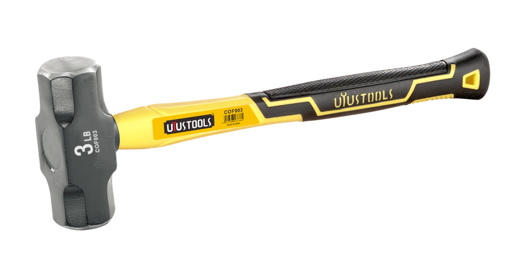 Porra con mango de fibra de vidrio 3 lb Uyustools/Superior COF003
