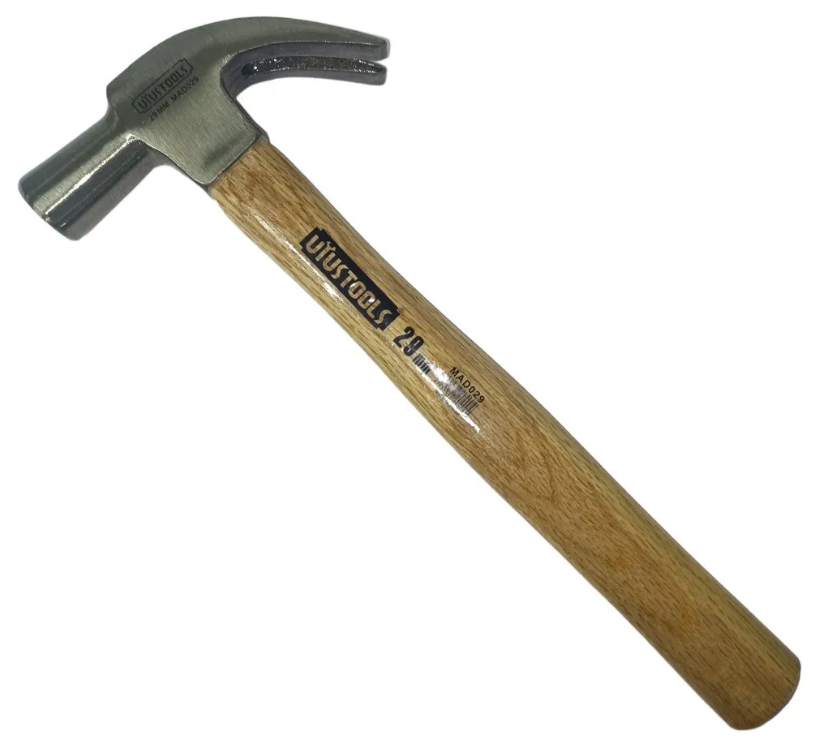 MARTILLO UÑA MANGO MADERA 29OZ COLIMA/UYUSTOOLS MAD029