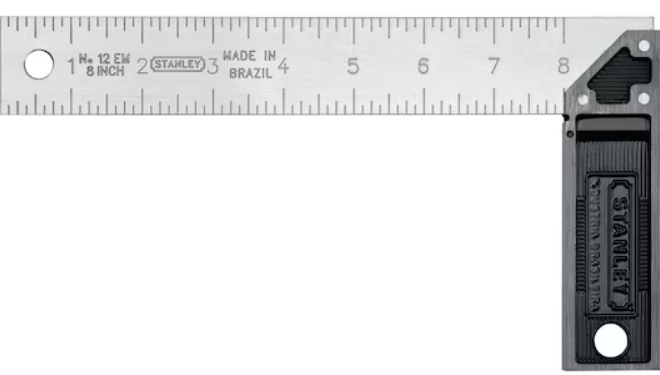 ESCUADRA PROFESIONAL METALICA 8" STANLEY 46-532
